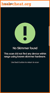 Skimmer Scanner screenshot