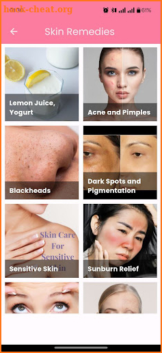 Skin Care : Face and Hair screenshot