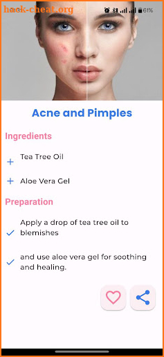 Skin Care : Face and Hair screenshot