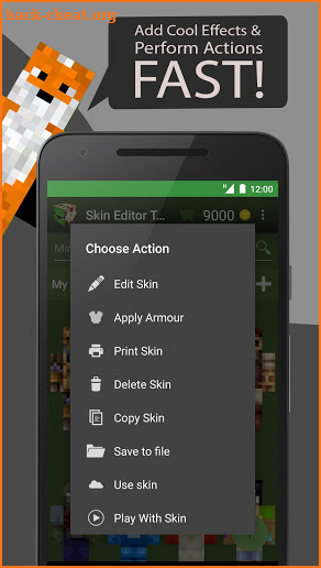 Skin Editor Tool for Minecraft screenshot