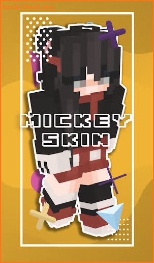Skin Mickey For Minecraft screenshot