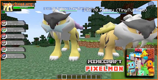 Skin Pixelmon for Minecraft PE screenshot