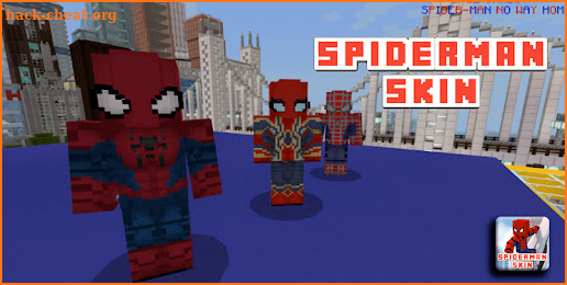 Skin SpiderMan Minecraft PE screenshot