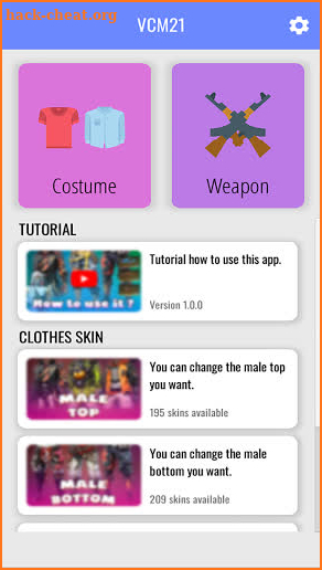 Skin Tools Config FF screenshot