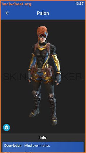 Skin-Tracker - Fortnite Skins, 3D Models And More screenshot