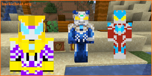 Skin Ultra Man for Minecraft screenshot