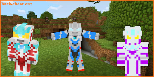 Skin Ultra Man for Minecraft screenshot