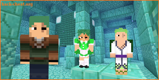 Skin Zoro Trong for Minecraft screenshot