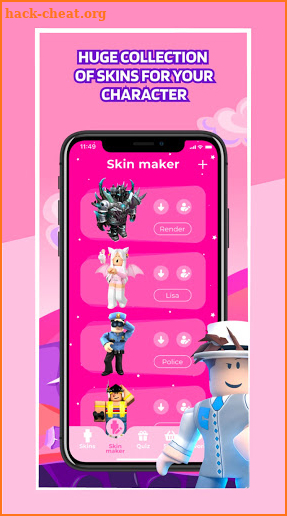 Skinblox -- Skins for Roblox Helper screenshot
