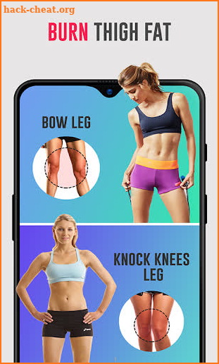 Skinny leg workouts for women: Burn Thigh fat, gap screenshot