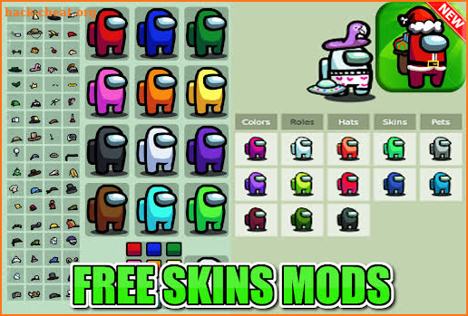 Skins For Among Us 2 Mod Memu screenshot