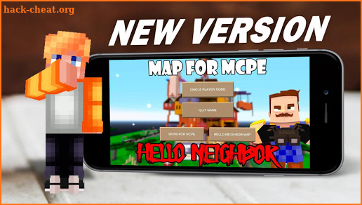 Skins for MCPE, Map Hello Neighbor,World Generator screenshot