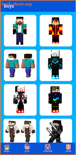 Skins for Minecraft screenshot