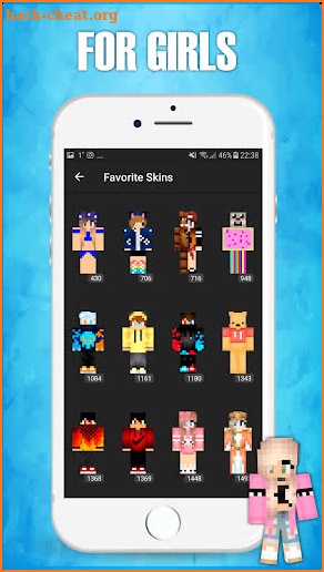 Skins for Minecraft PE screenshot