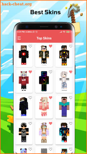 Skins for Minecraft PE - HD Skins screenshot