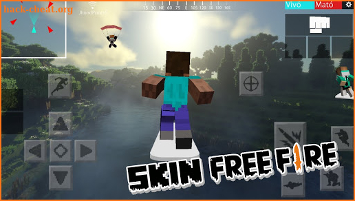 Skins 🔥Free Fire Craft For Minecraft PE 2021 screenshot