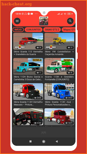 Skins Grand Truck Simulator 2 - PRO screenshot