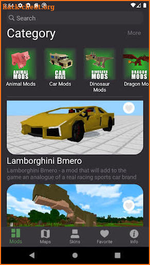 Skins, Mods, Maps for Minecraft PE screenshot