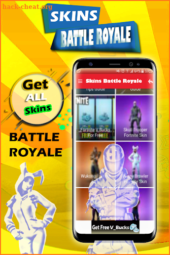 Skins of Battle Royale 2018 screenshot