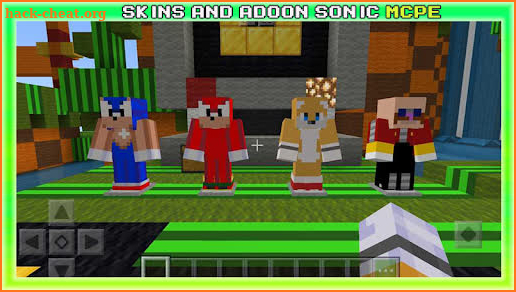 Skins Sonic for Minecraft screenshot