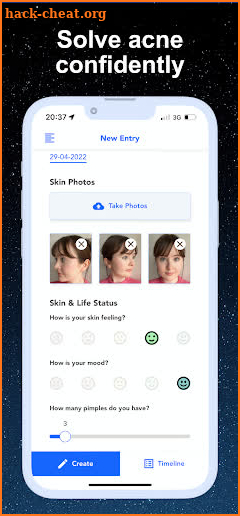 SkinTheory Skin + Acne Tracker screenshot