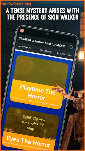 SkinWalker Horror Mod for MCPE screenshot