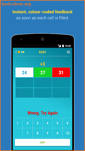 Skip counting – number pattern screenshot