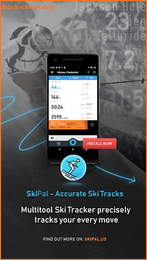 SkiPal - Accurate Ski Tracks screenshot