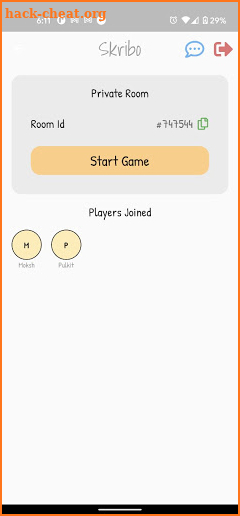 Skribo - Online multiplayer skribbl game screenshot