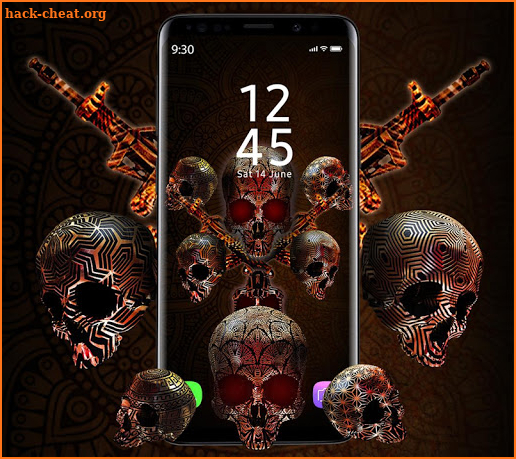 Skull APUS Live Wallpaper screenshot