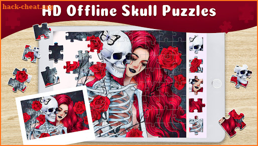 Skull Jigsaw Puzzles, Jigsaw Puzzle Games Offline screenshot