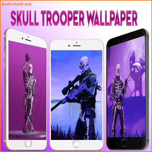 Skull Trooper Fornite Wallpaper 4K HD 2018 screenshot