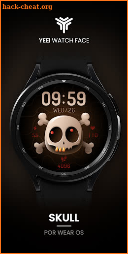 Skull Watch Face screenshot