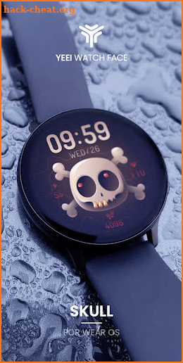 Skull Watch Face screenshot