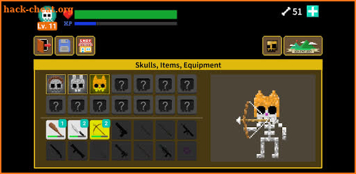 Skulloon - Adventure of Skeleton - screenshot
