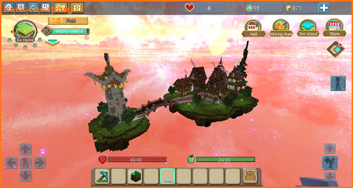 Sky Block-Survive&Build online screenshot