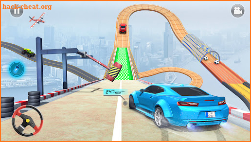 Sky Car Stunt 3D Racing Games screenshot