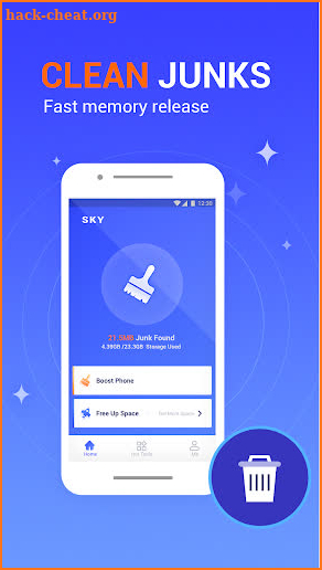 Sky Cleaner - Phone Cleaner, Booster &Apps Manager screenshot