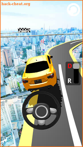 Sky Drive "Real Graphic Car Game in the Sky" screenshot