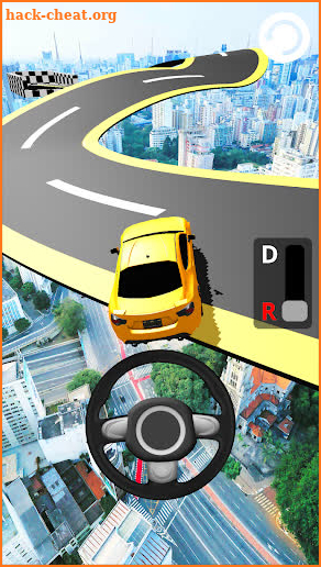Sky Drive "Real Graphic Car Game in the Sky" screenshot