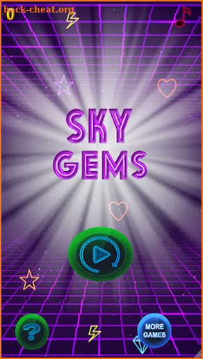 Sky Gems - Pop Shooter - Puzzle Game screenshot