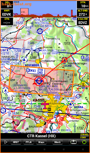 Sky-Map - Aviation Moving Map screenshot