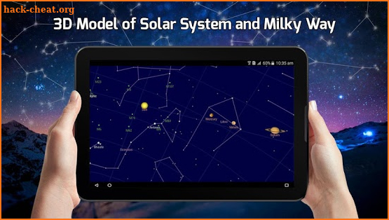Sky Map View: Solar System, Star Tracker Real Time screenshot