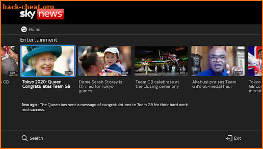 Sky News screenshot