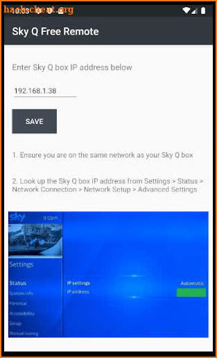 Sky Q Free Remote screenshot