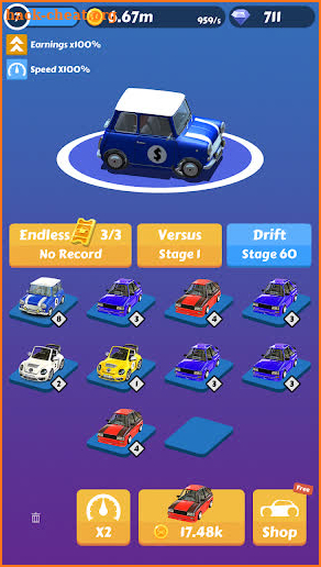 Sky Racing-Merge Idle Car screenshot