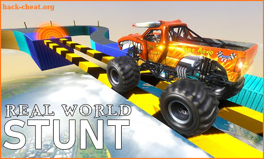 Sky Ramp Monster Truck Stunts Racing Challenge screenshot
