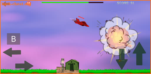 Sky rider : Air Attack 2D screenshot