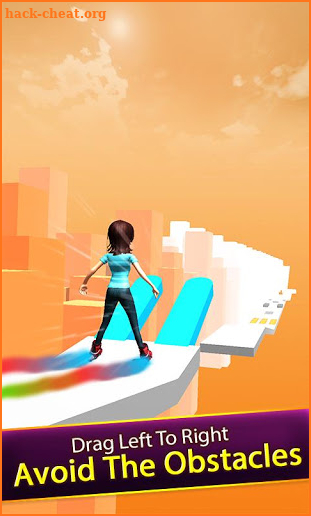 Sky Rush Skater! - Roller Skating Game screenshot