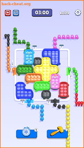 Sky Rush: Traffic Puzzle screenshot